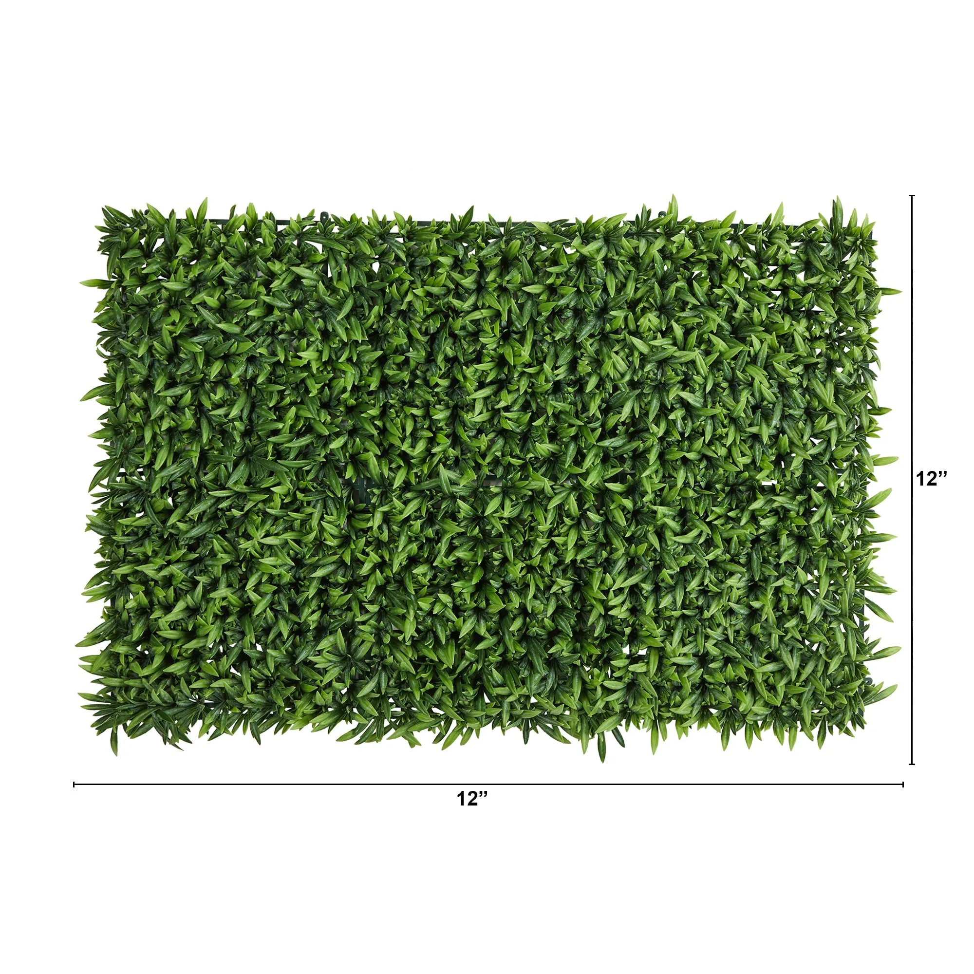 12” Grass Artificial Wall Mat (Indoor/Outdoor) (Set of 6)