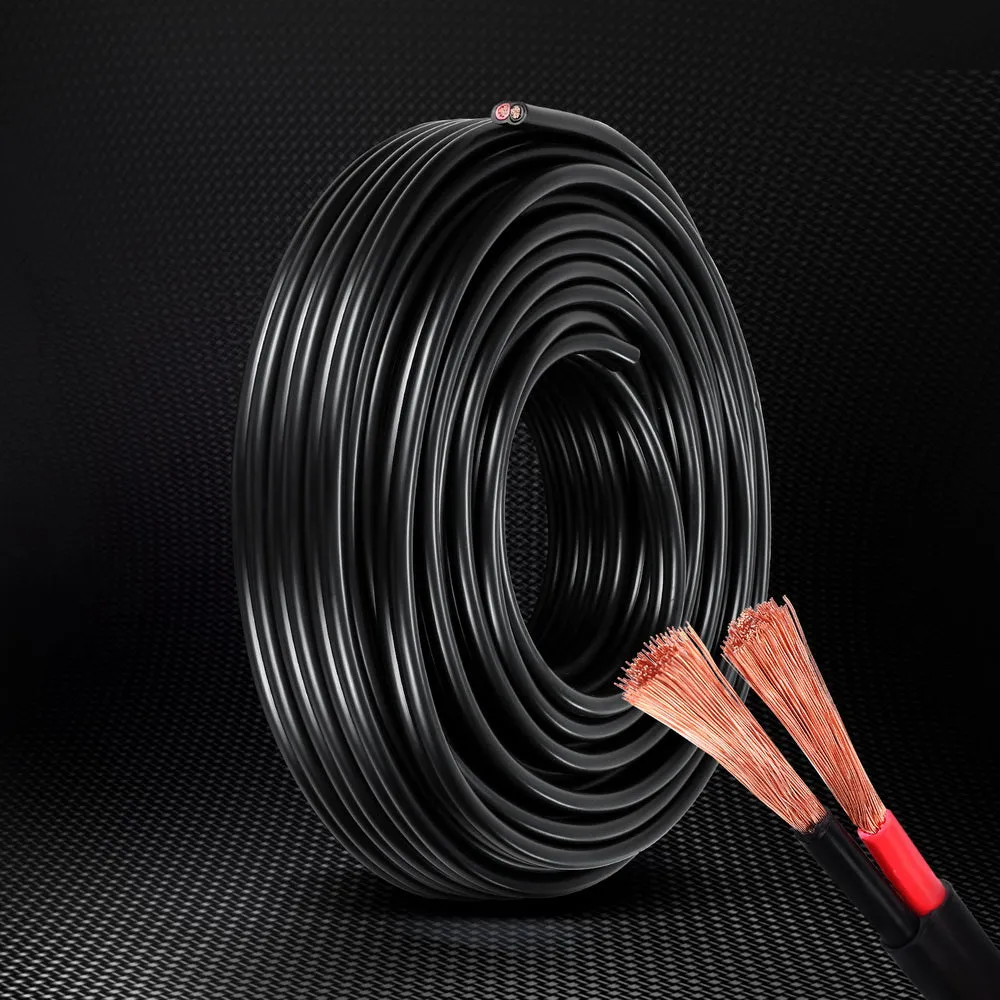 2.5mm 10m Twin Core Wire Electrical Cable Extension Car 450V 2 Sheath