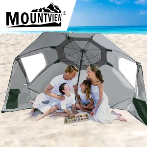 2m Nanakuli Outdoor Umbrella Beach Sun Shade Weather Patio Garden Shelter Tilt - Green