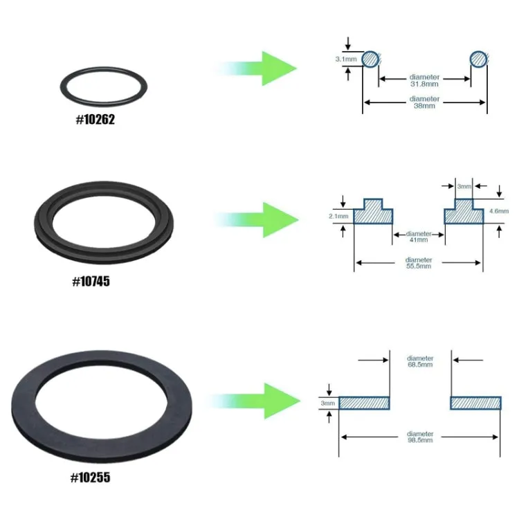 6pcs /Set For Intex Pool Plunger Valves O-Ring Rubber 25076RP Washer Ring Kit