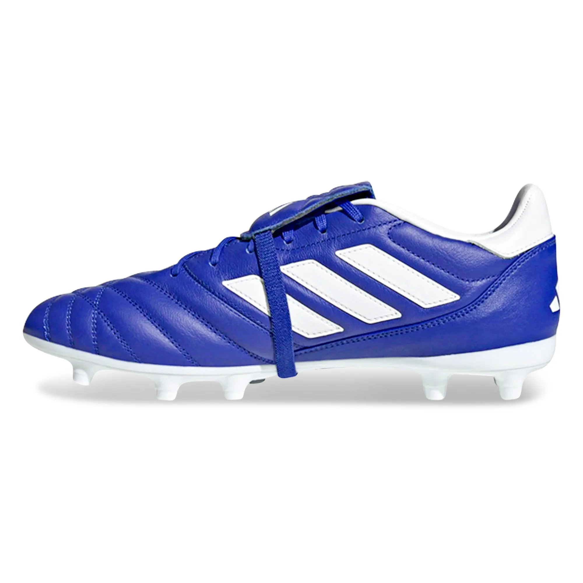 adidas Copa Gloro Firm Ground Soccer Cleats (Semi Lucid Blue/White)