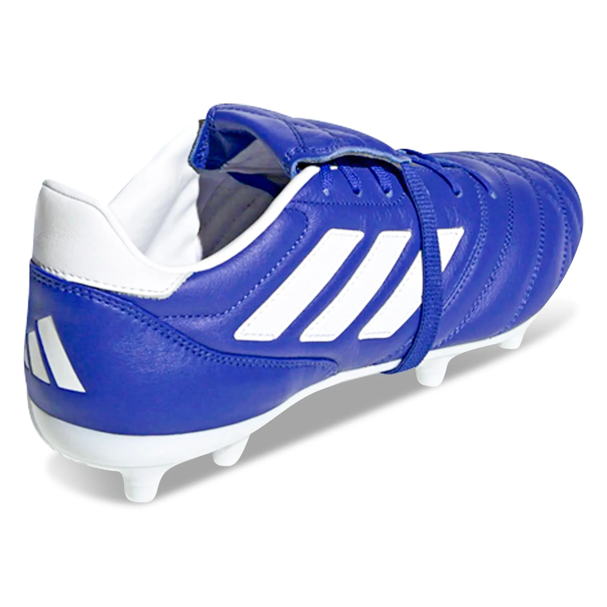 adidas Copa Gloro Firm Ground Soccer Cleats (Semi Lucid Blue/White)