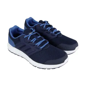 Adidas Galaxy 4 M CP8828 Mens Blue Mesh Lace Up Lifestyle Sneakers Shoes