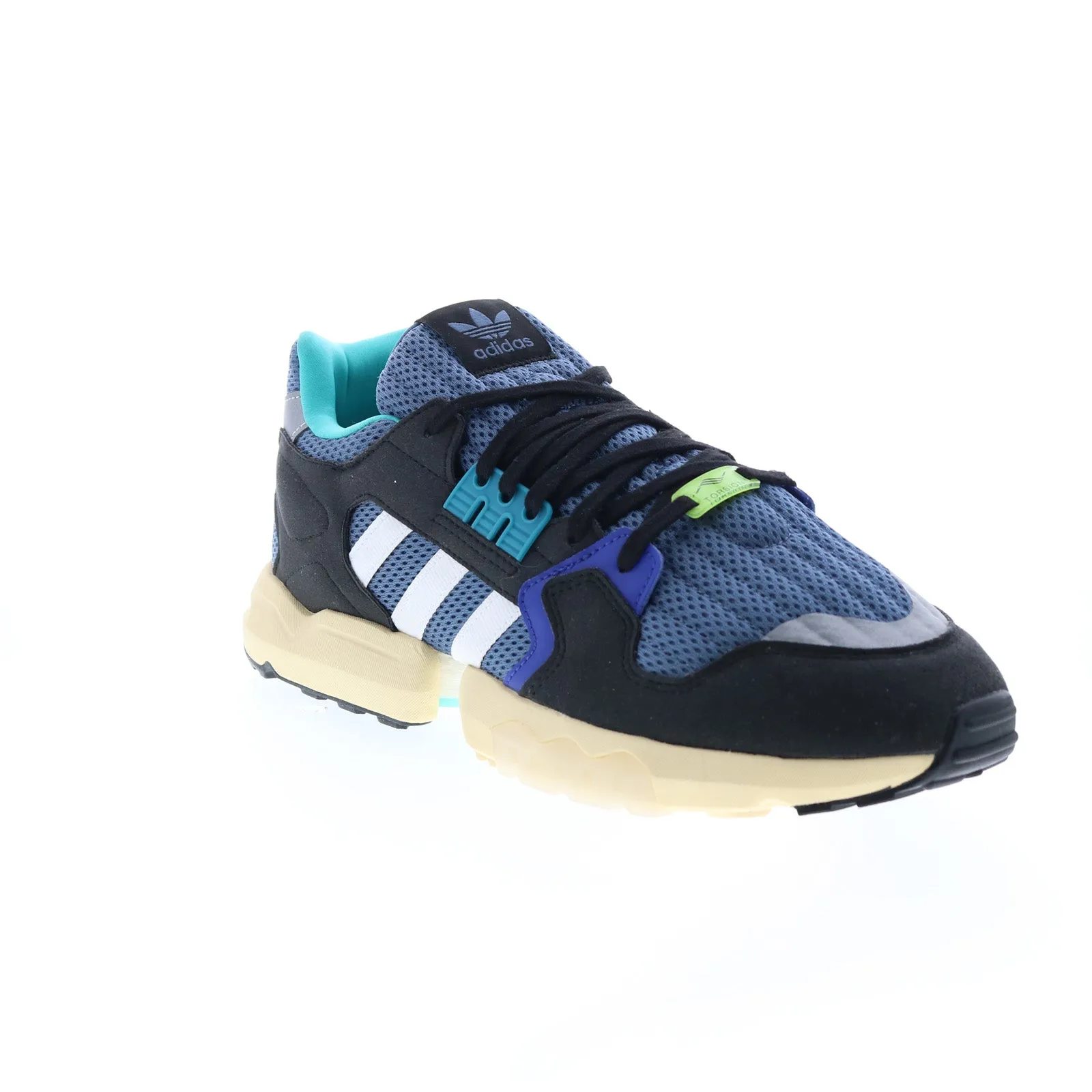 Adidas ZX Torsion EE4796 Mens Blue Mesh Lace Up Lifestyle Sneakers Shoes