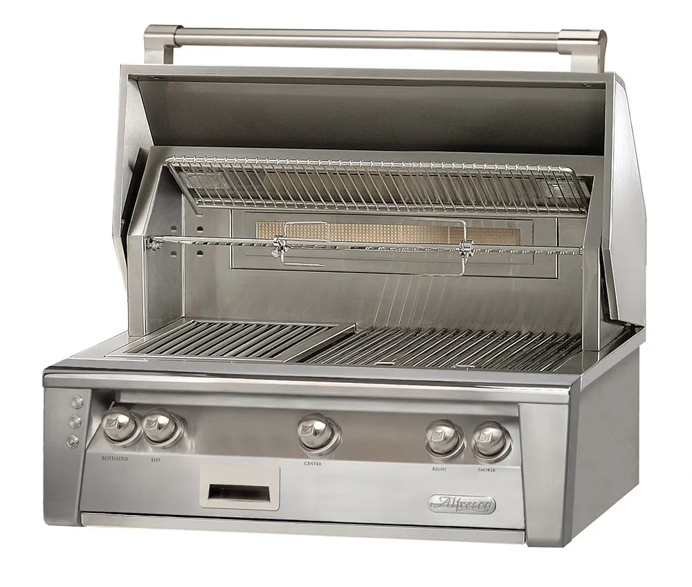 Alfresco 36" Natural Gas Standard Built-In Grill in Stainless Steel