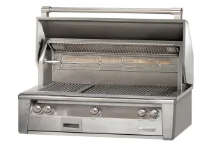 Alfresco 42" Natural Gas Built-In Grill with Sear Zone in Stainless Steel