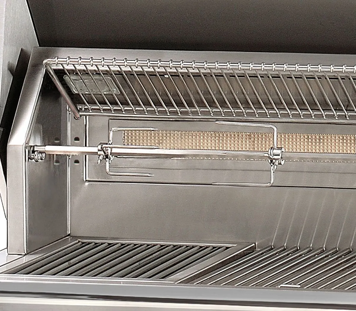 Alfresco 56" Freestanding Grill on Refrigerated Base in Stainless Steel W/Rotisserie - LP