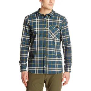 All Outdoor Checker Moss Long Sleeve Shirt