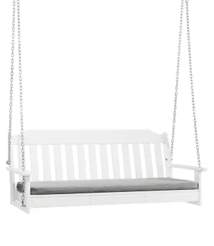 All-Weather 60&quot; Porch Swing Textured Cushion