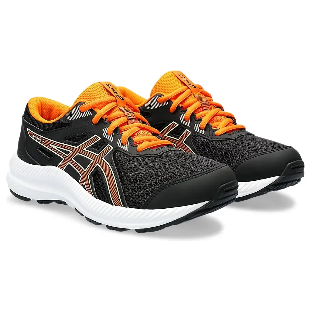 Asics Contend 8 GS Black/Bright Orange