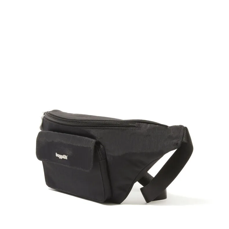 Baggallini Modern Everywhere Waist Pack Sling - Black