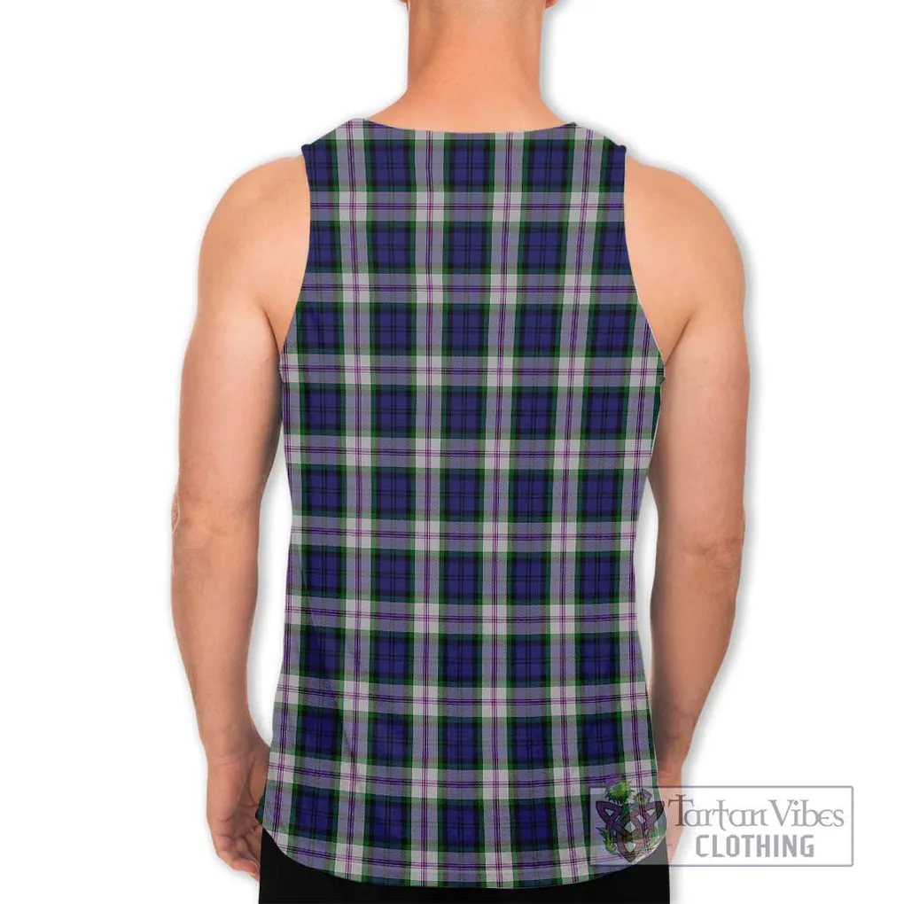 Baird Dress Tartan Men's Tank Top with Family Crest DNA In Me Style