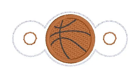 Basketball Shoe Charm machine embroidery design (3 versions included) DIGITAL DOWNLOAD