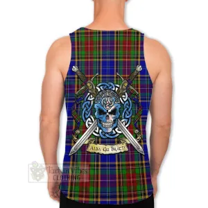 Beattie (Beatty) Tartan Men's Tank Top with Family Crest Celtic Skull Style