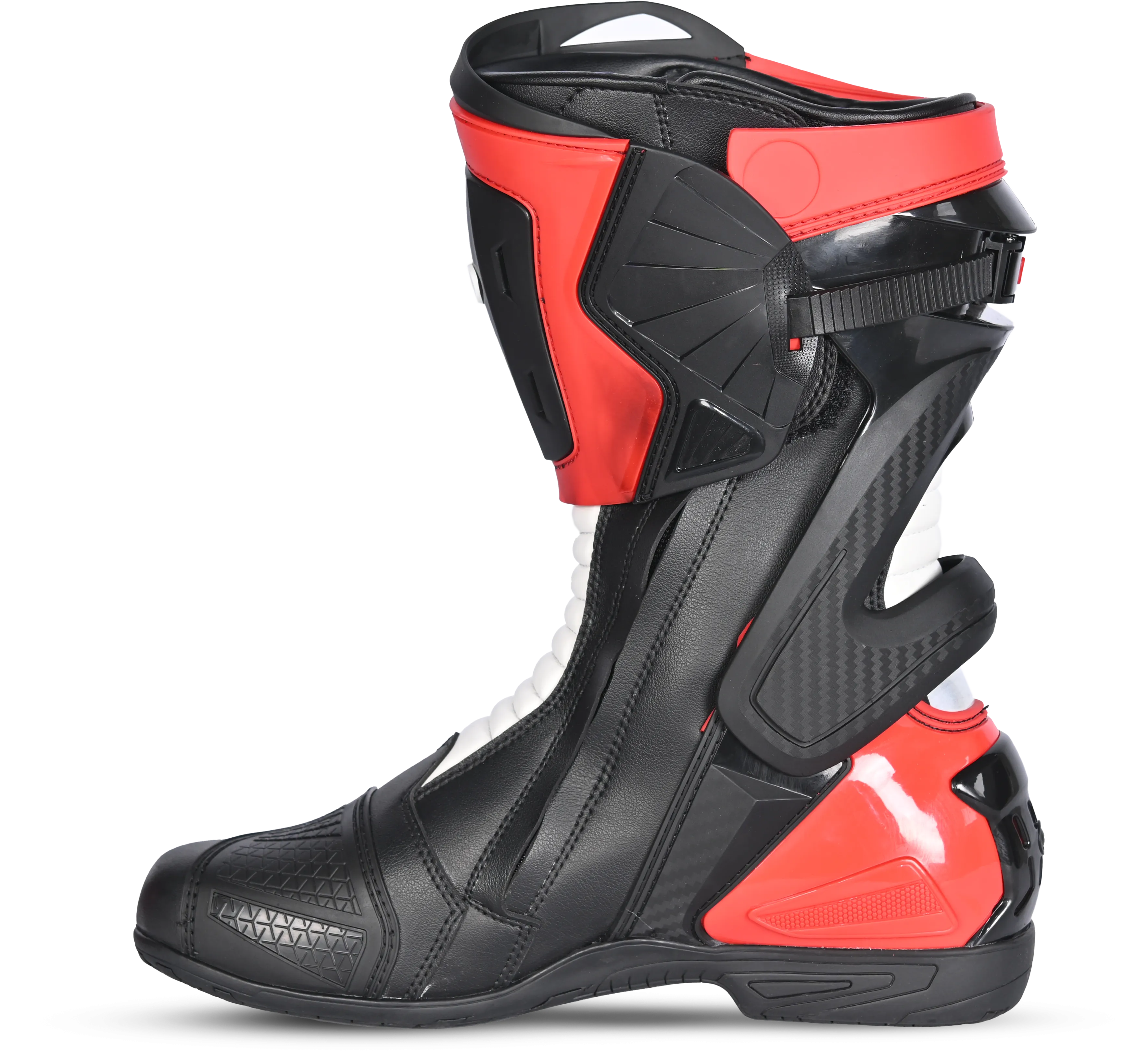 Bela Turbo Track - Racing motorcycle boots - black red