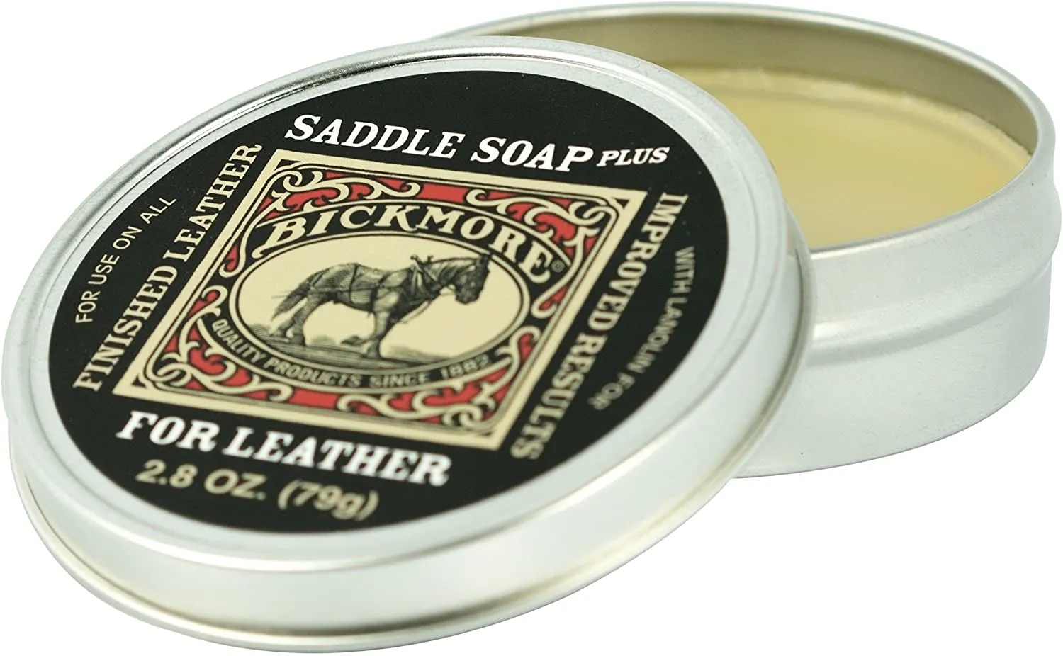 Bickmore | Saddle Soap Plus | Leather Cleaner & Conditioner with Lanolin