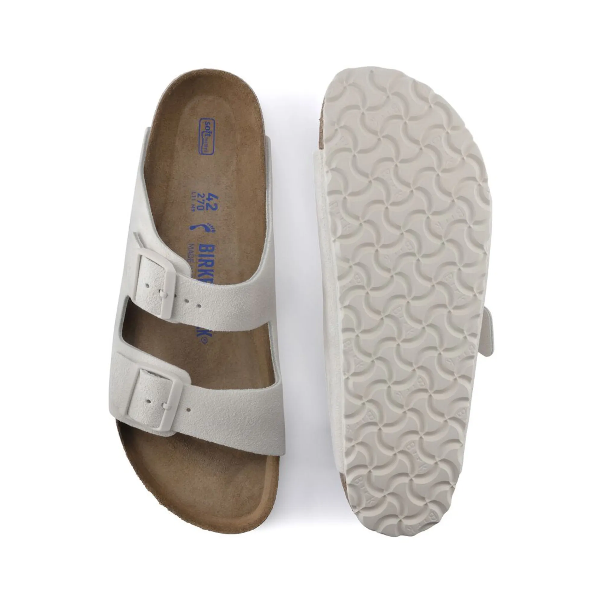 BIRKENSTOCK ARIZONA SOFT FOOTBED SUEDE N (NARROW)