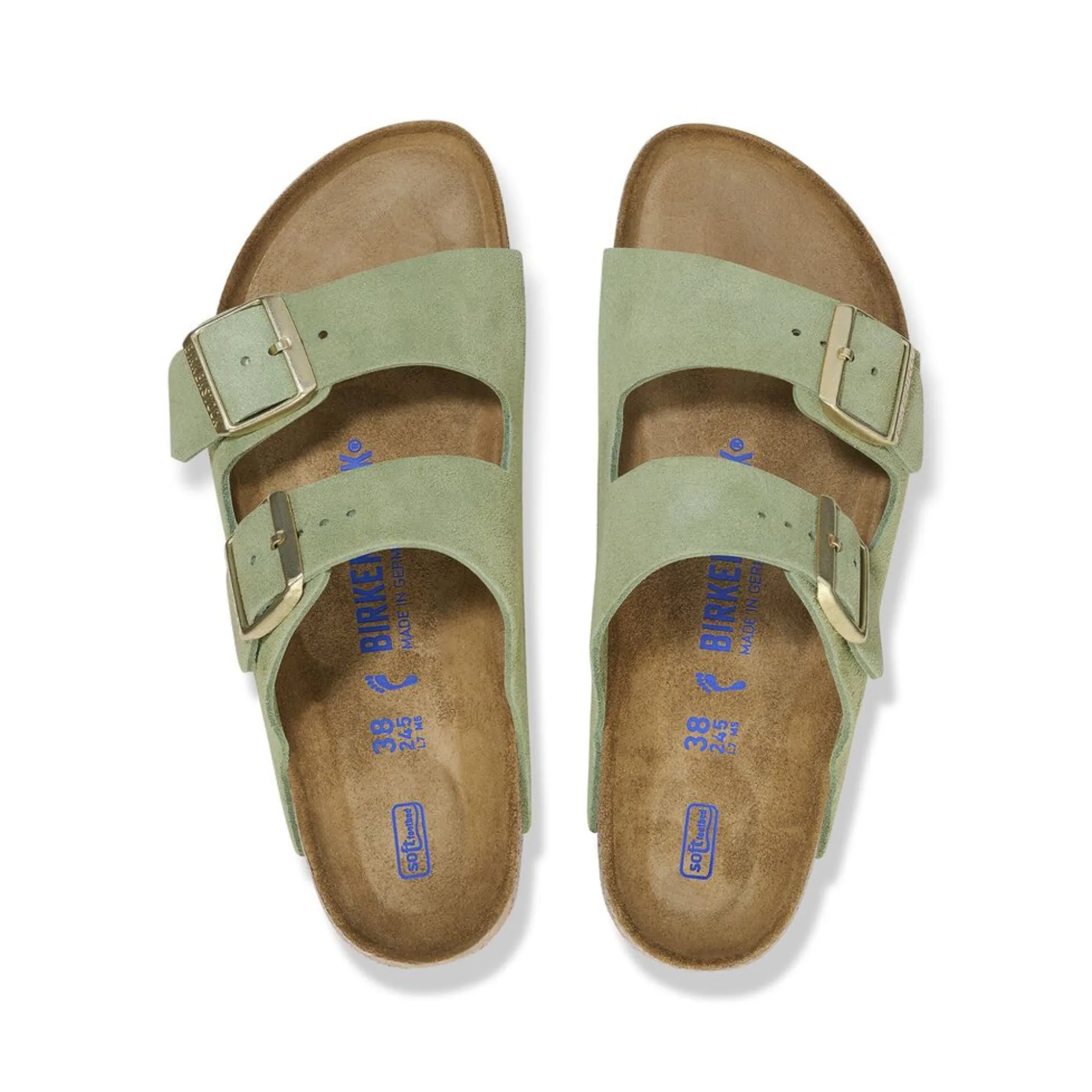 BIRKENSTOCK ARIZONA SOFT FOOTBED SUEDE N (NARROW)