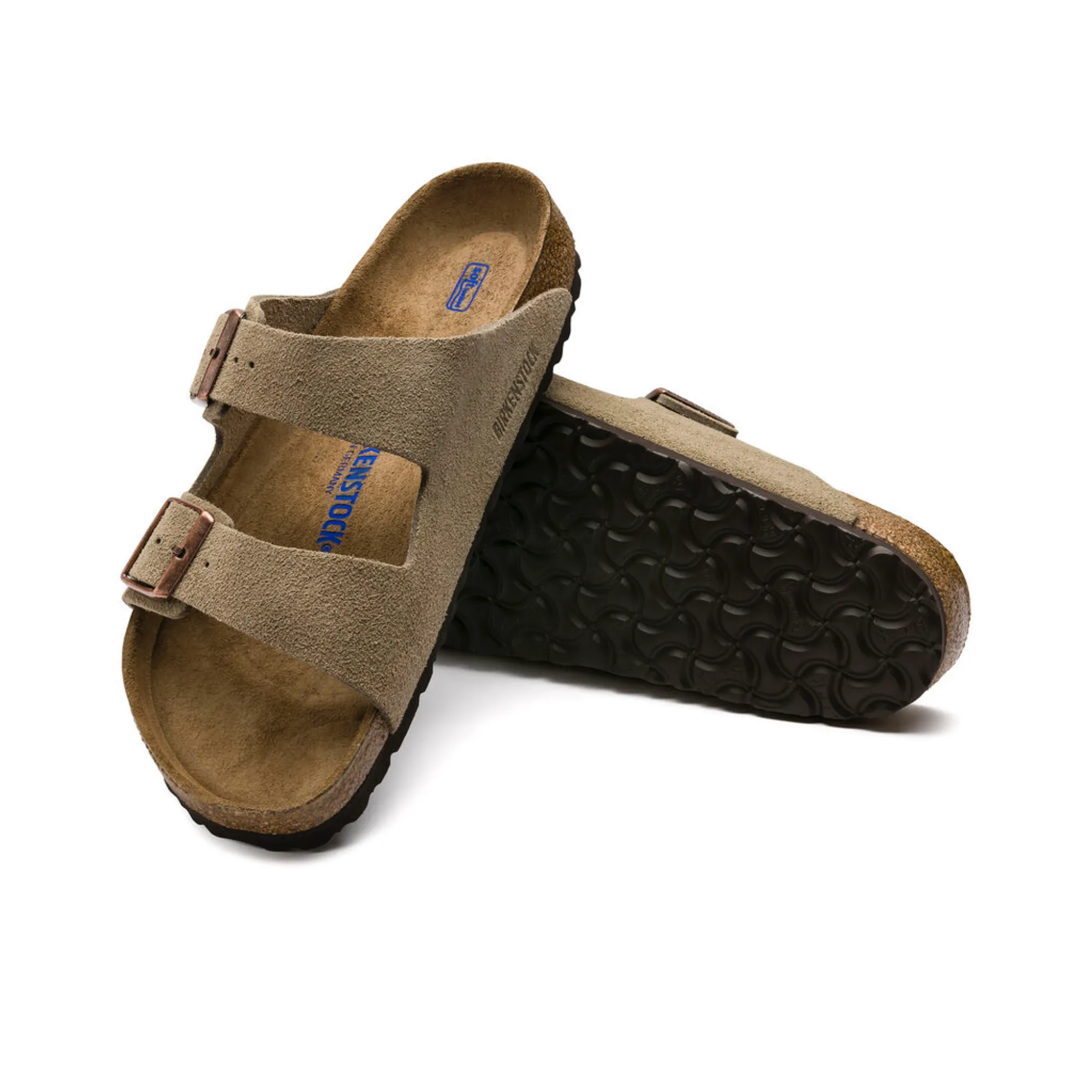 BIRKENSTOCK ARIZONA SOFT FOOTBED SUEDE N (NARROW)