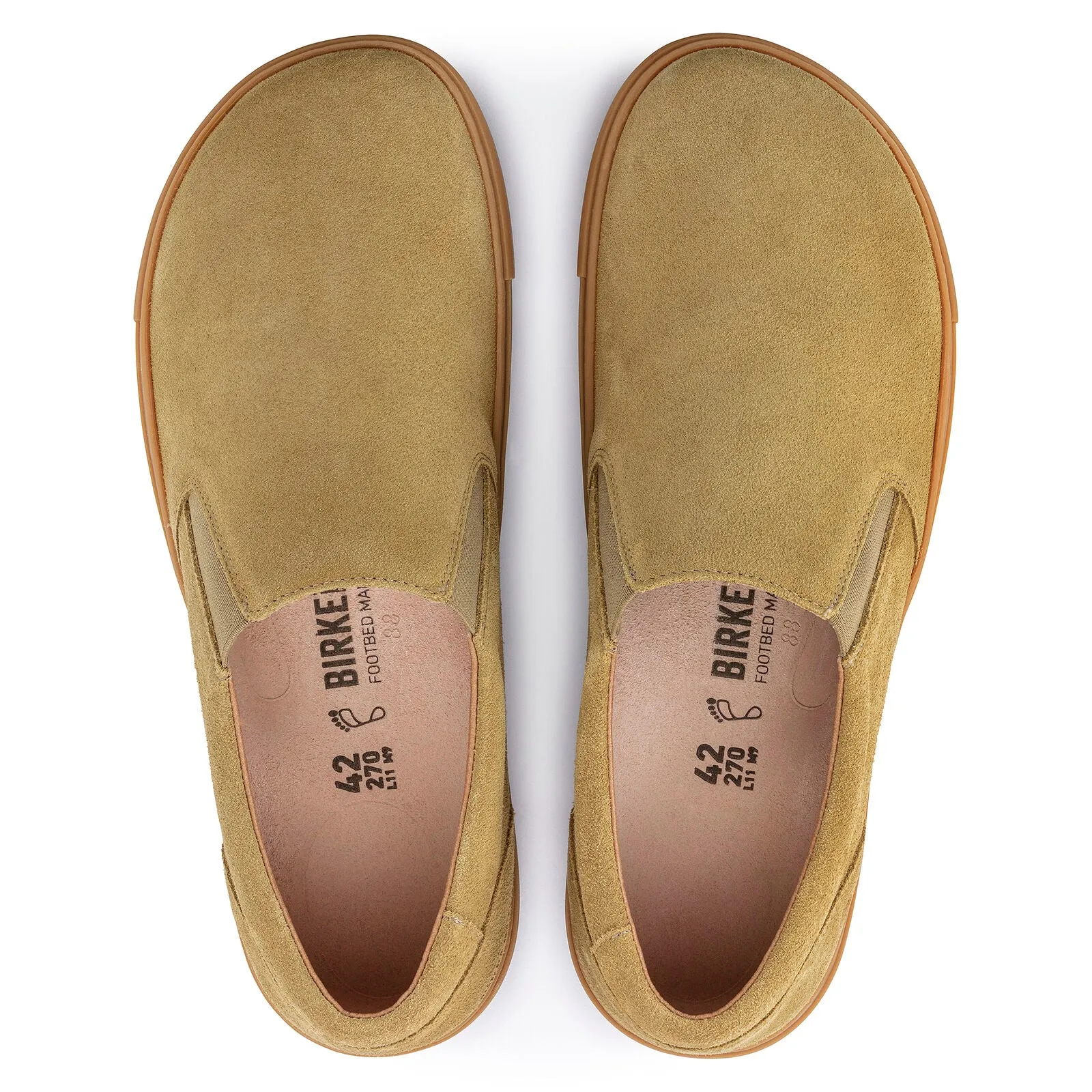 Birkenstock Oswego faded khaki suede