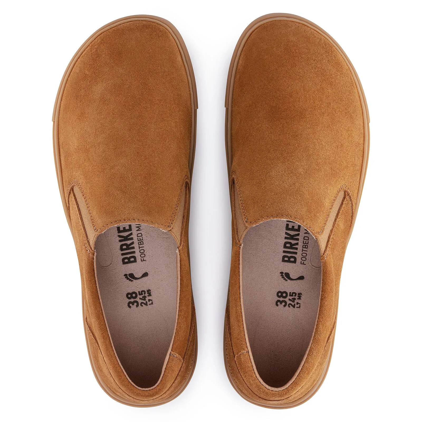 Birkenstock Oswego mink suede