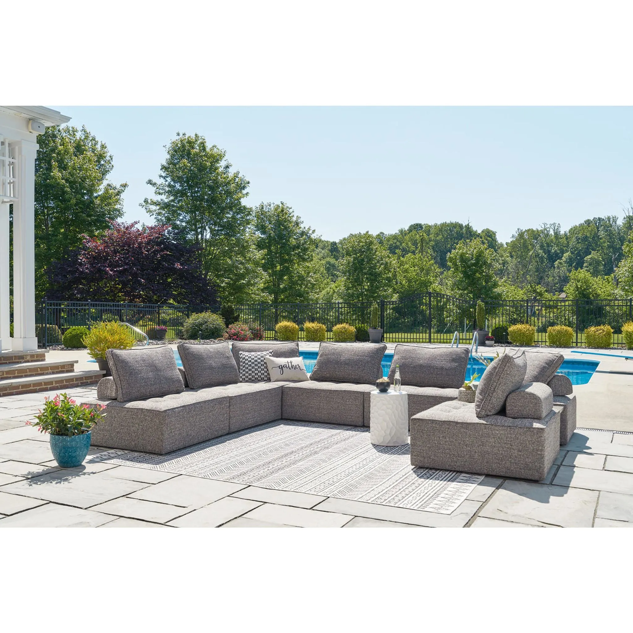 Bree Zee 8 Piece Outdoor Sectional