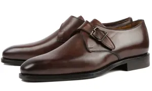 Brooklyn Single Monk Strap Brown