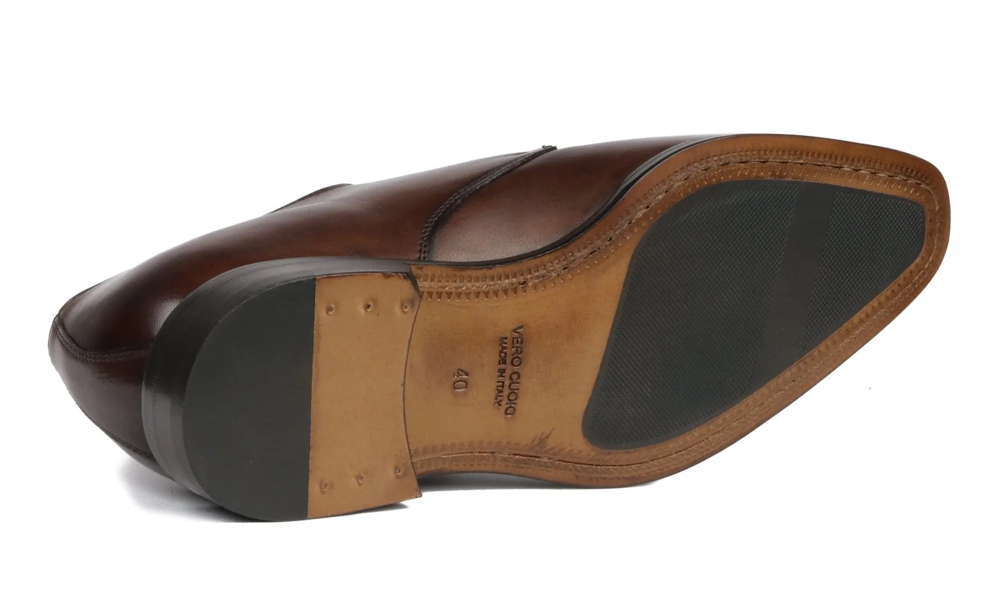 Brooklyn Single Monk Strap Brown