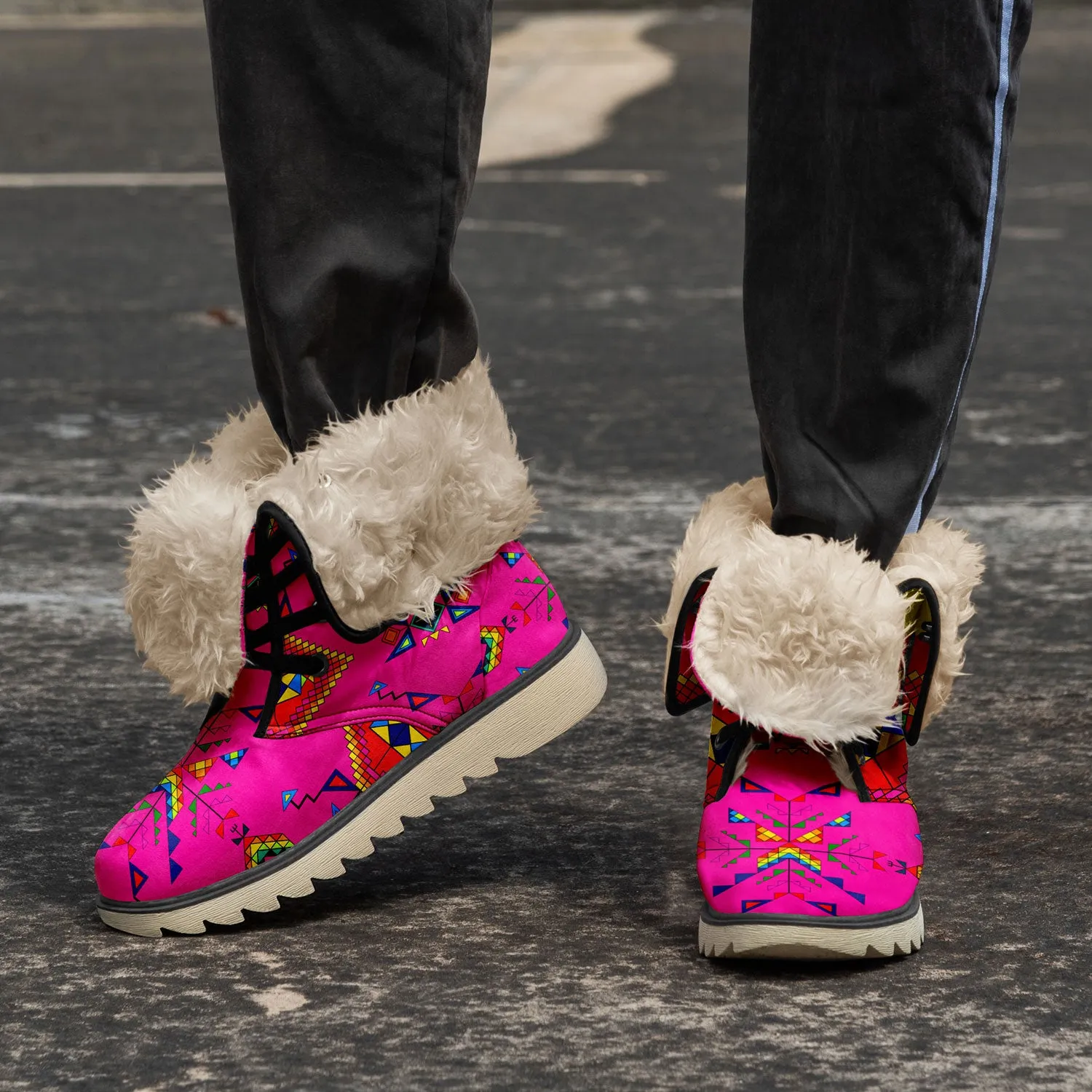 Buffalo Jump Pink Polar Winter Boots