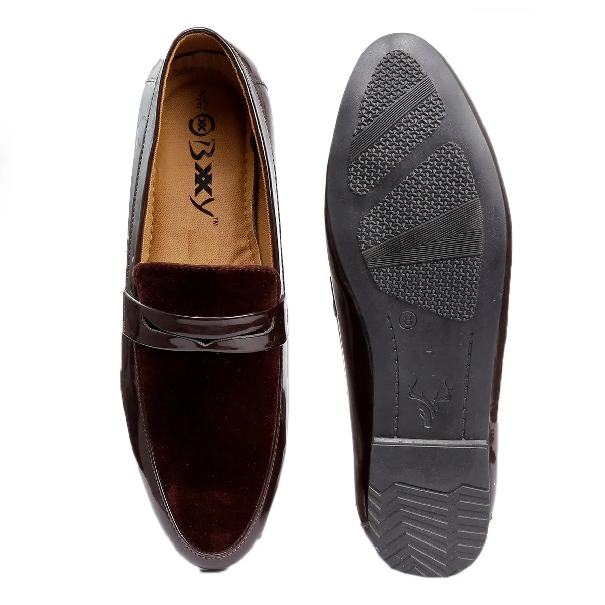 BXXY Men's Loafers Pu Upper Loafer & Mocassins Shoes.