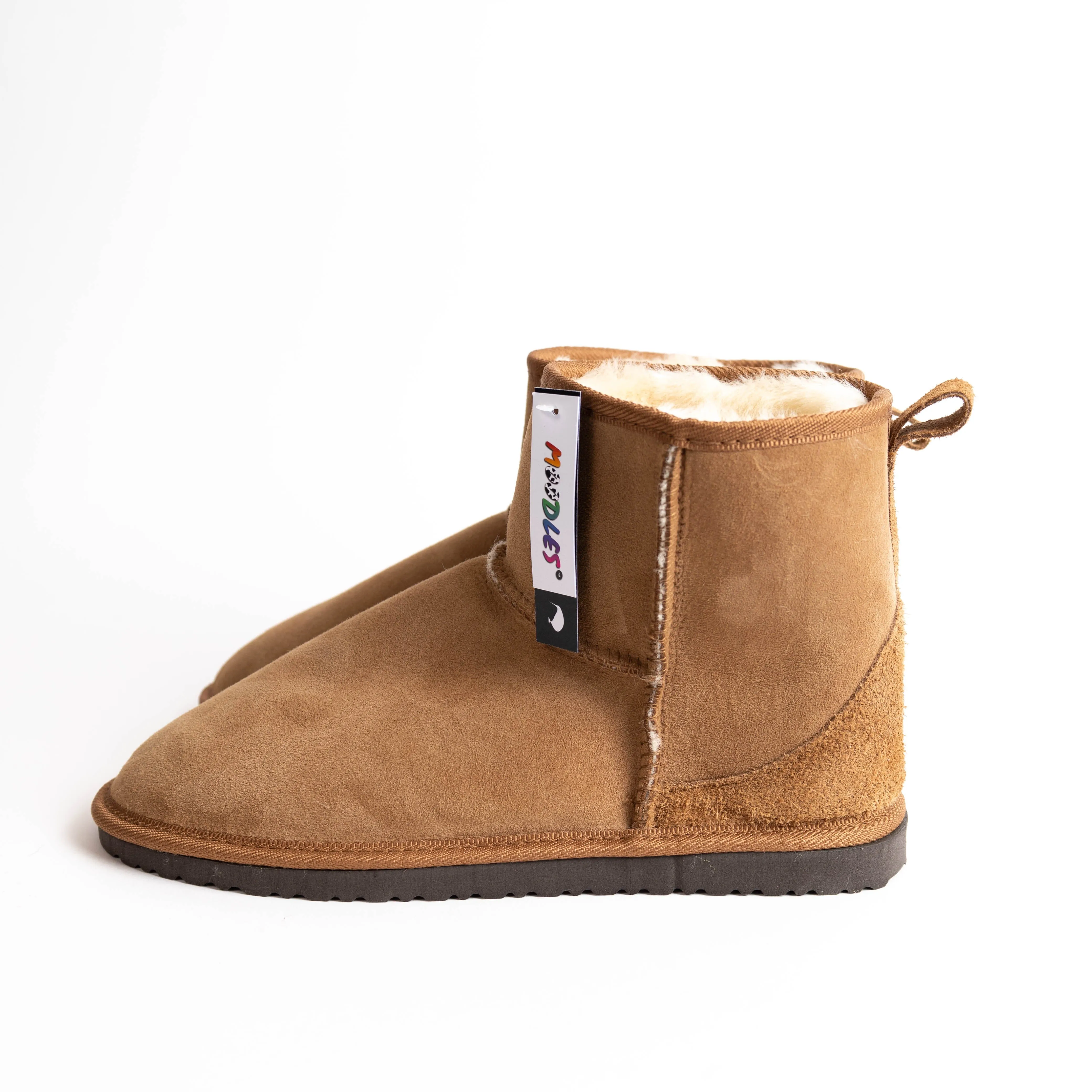 Calico Twinface Sheepskin Low Boot