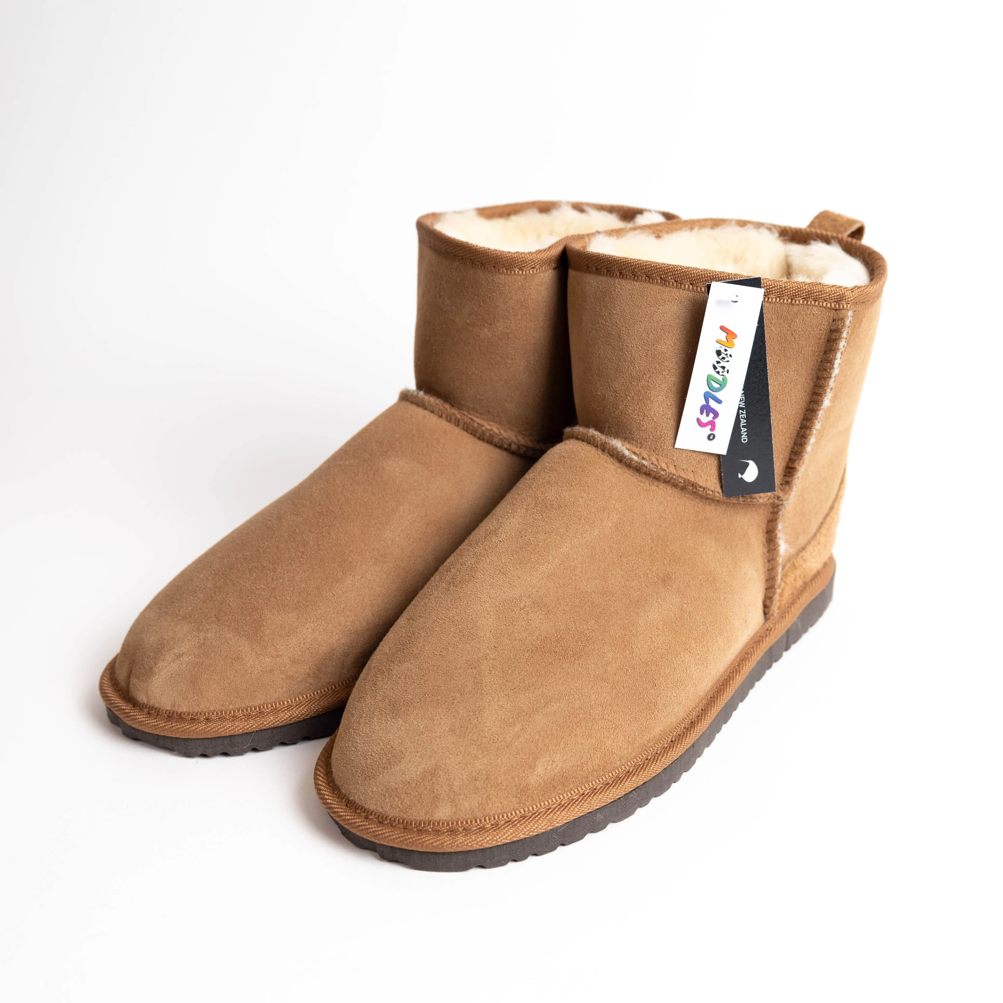 Calico Twinface Sheepskin Low Boot