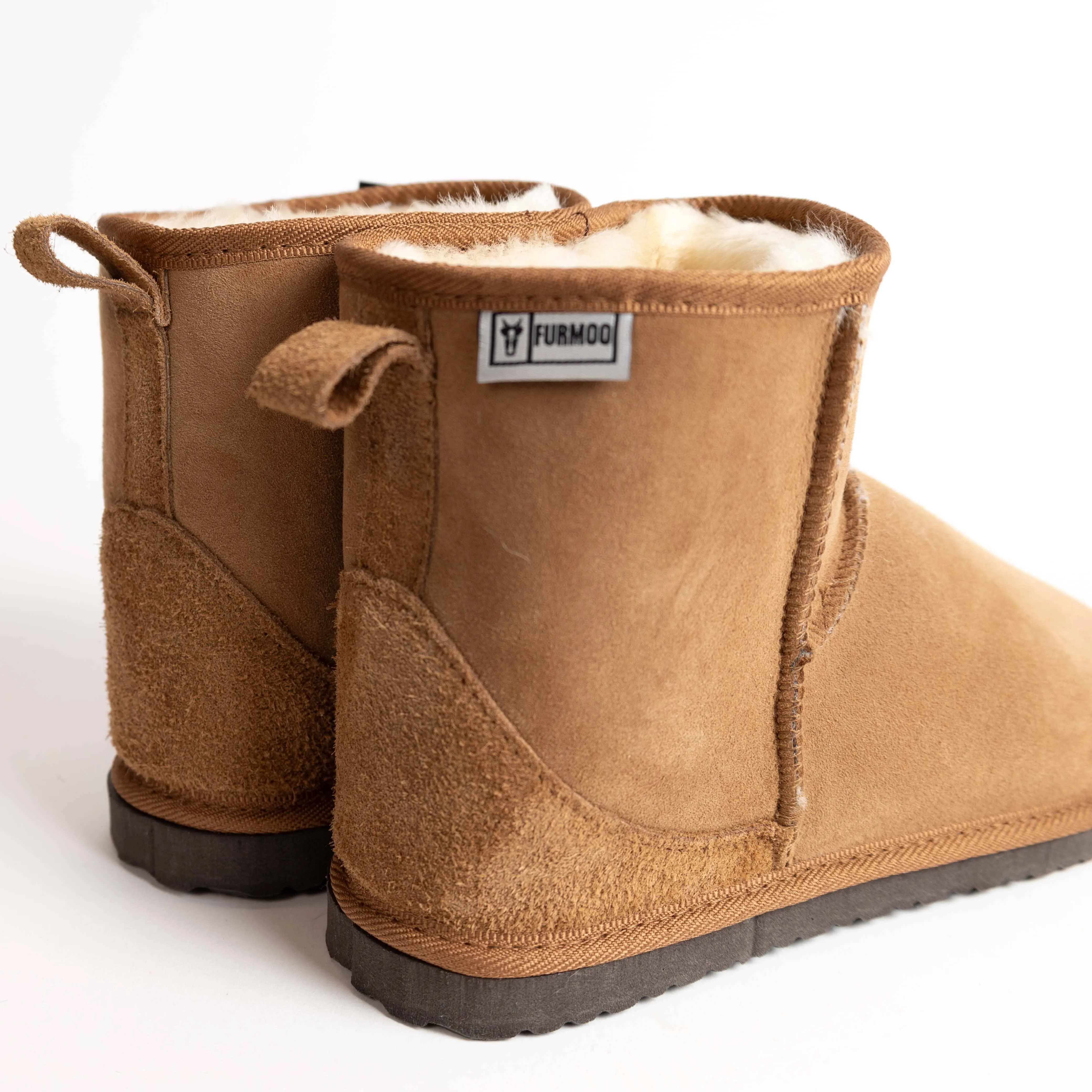 Calico Twinface Sheepskin Low Boot