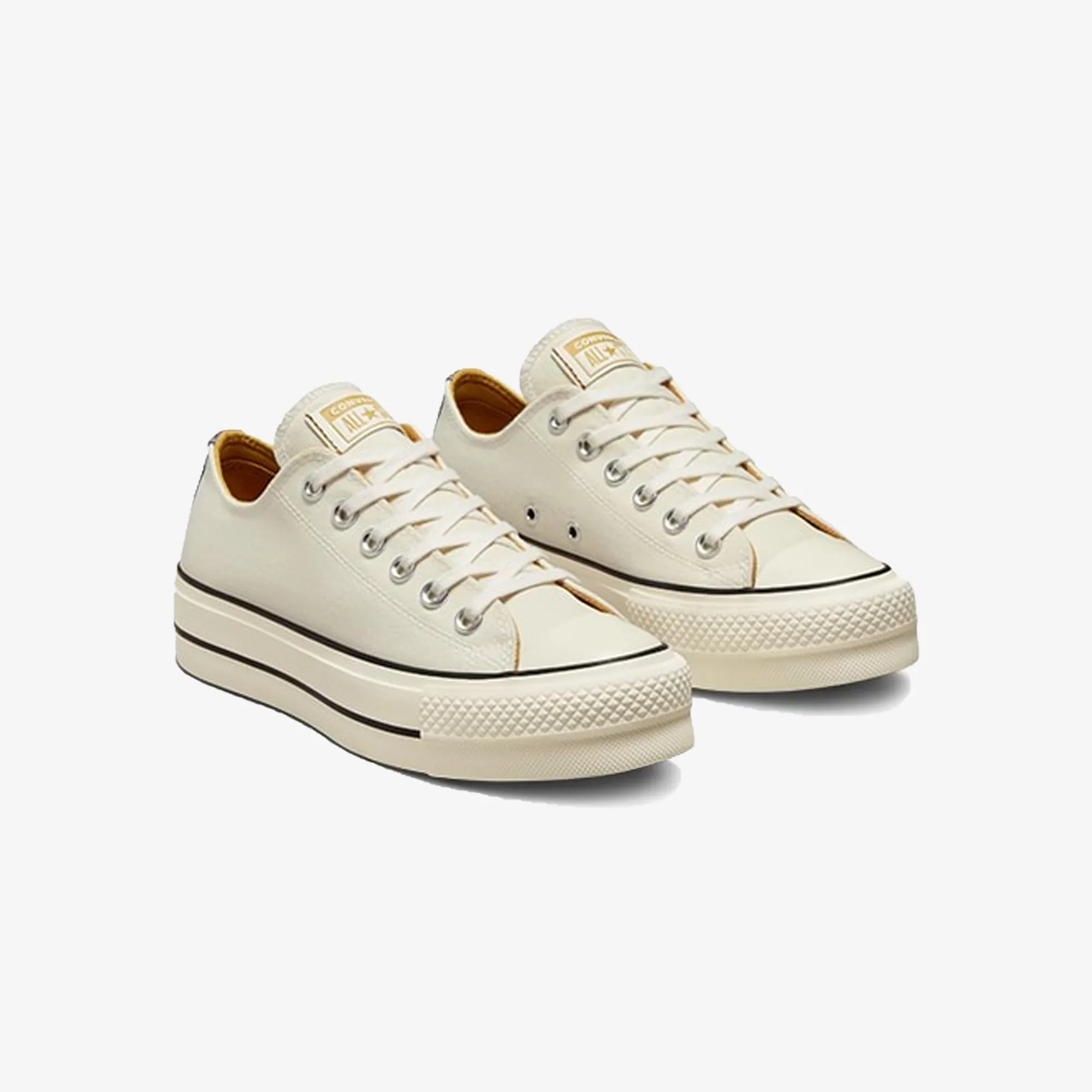 Converse | WMN'S CHUCK TAYLOR ALL STAR LIFT DENIM FASHION LOW TOP EGRET 'WHITE'