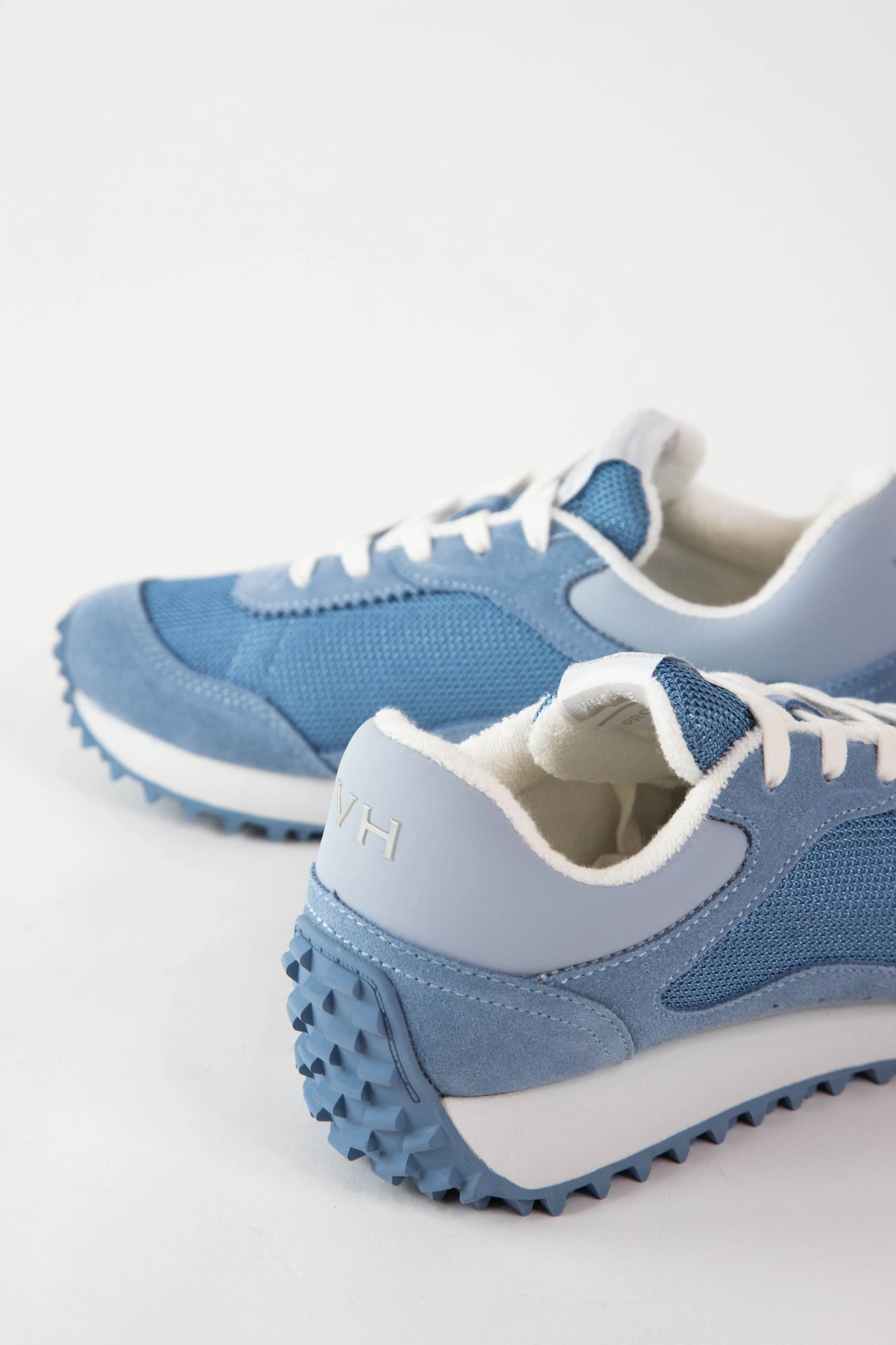 Cosmic Spiked Sole Running Sneaker, Sky Blue | Vintage Havana