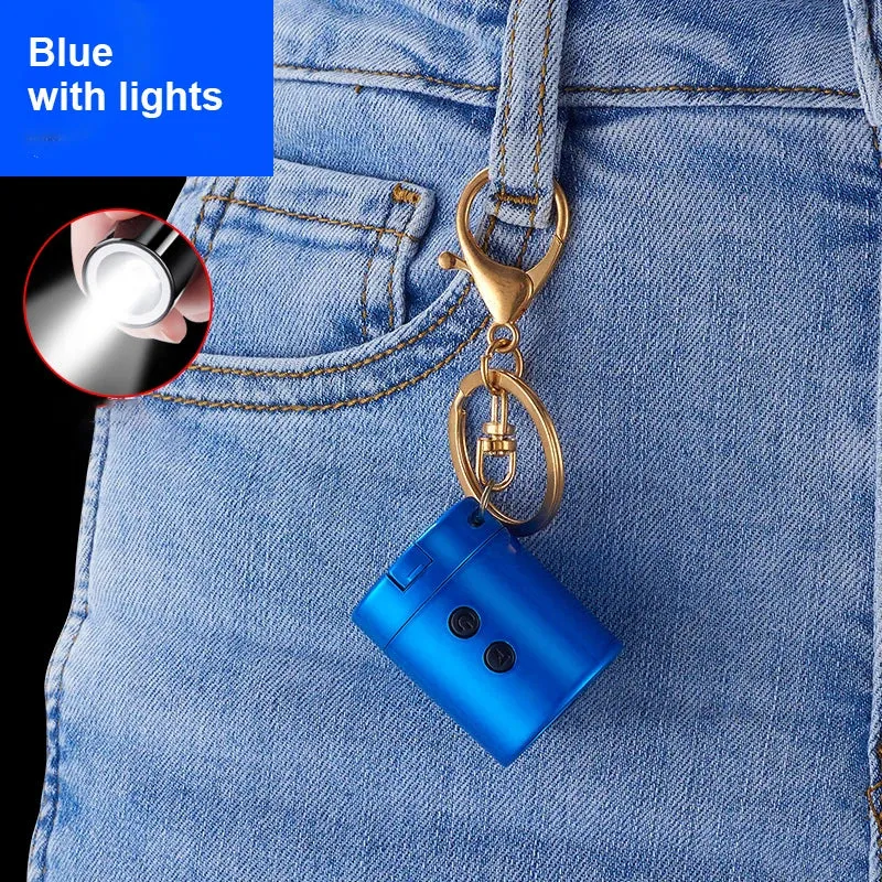 Creative Barrel Rechargeable Flashlight Lighter