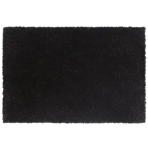 Door Mat Black 40x60 cm Tufted Coir