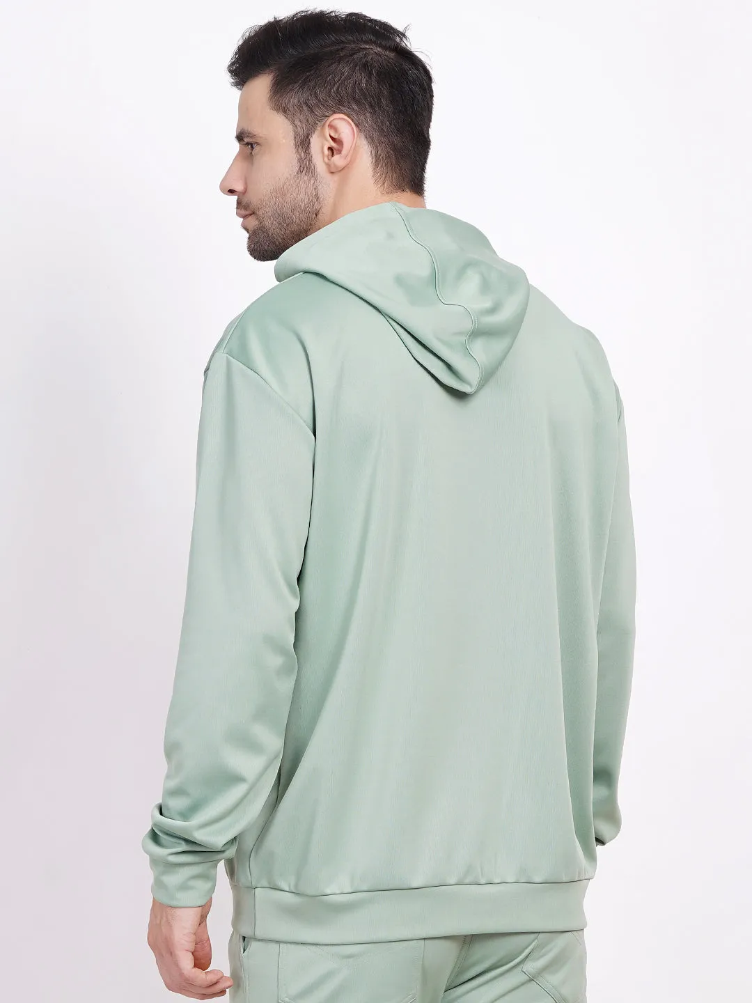 drop shoulder hoodie mens - oversized