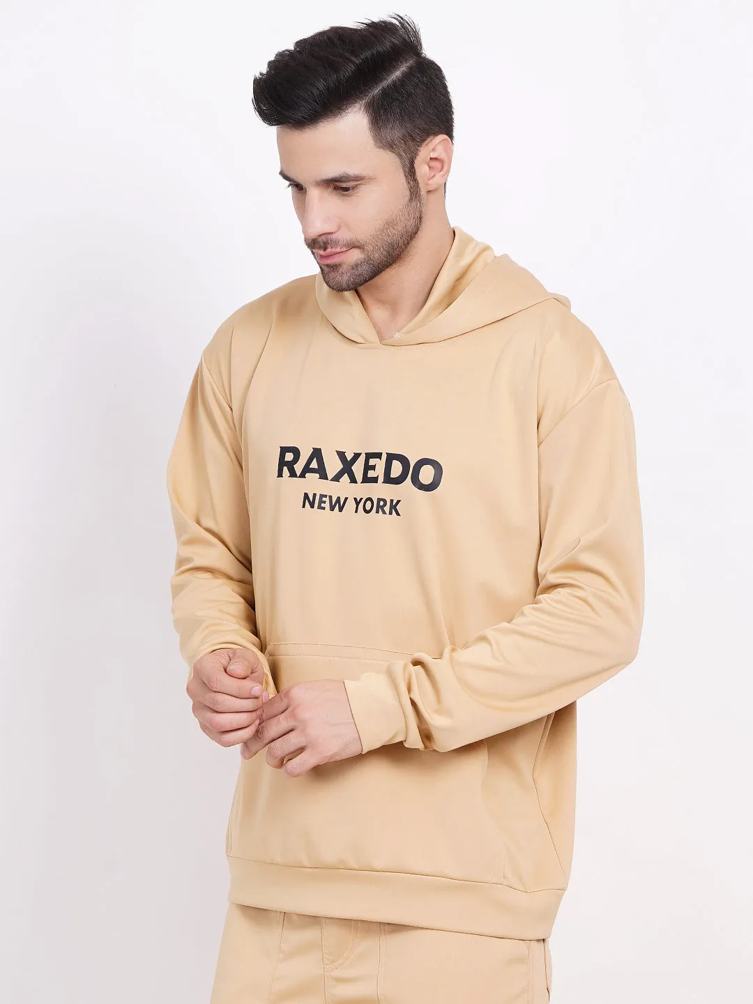 drop shoulder hoodie mens - oversized