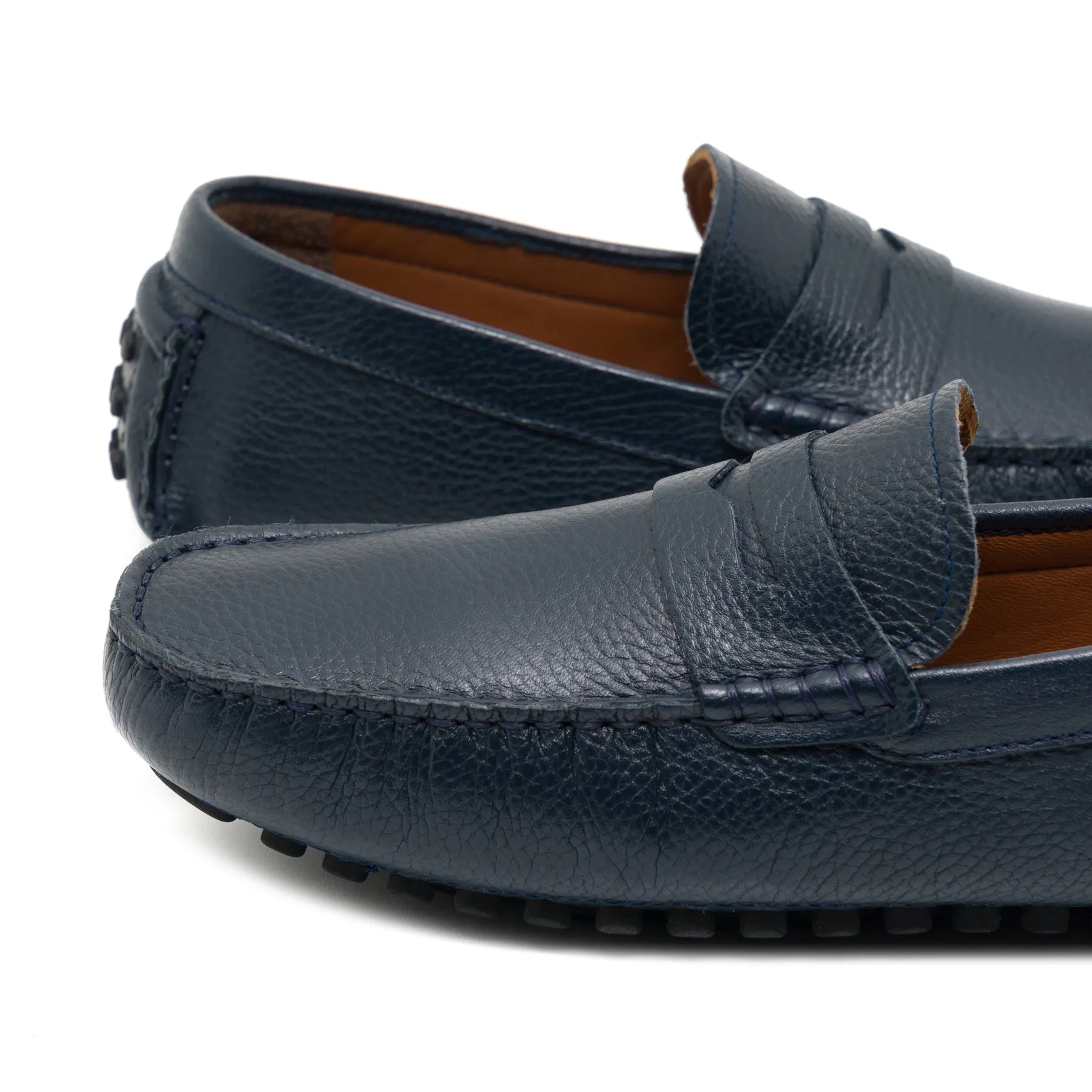 Duke Navy Blue Loafer