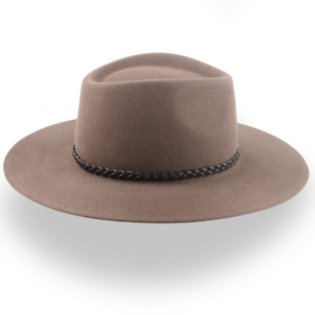 Durable Wide Brim Outback Fedora for Adventurers | The Bush