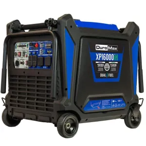 Duromax XP16000IH Dual Fuel Portable Inverter Generator w/ CO Alert