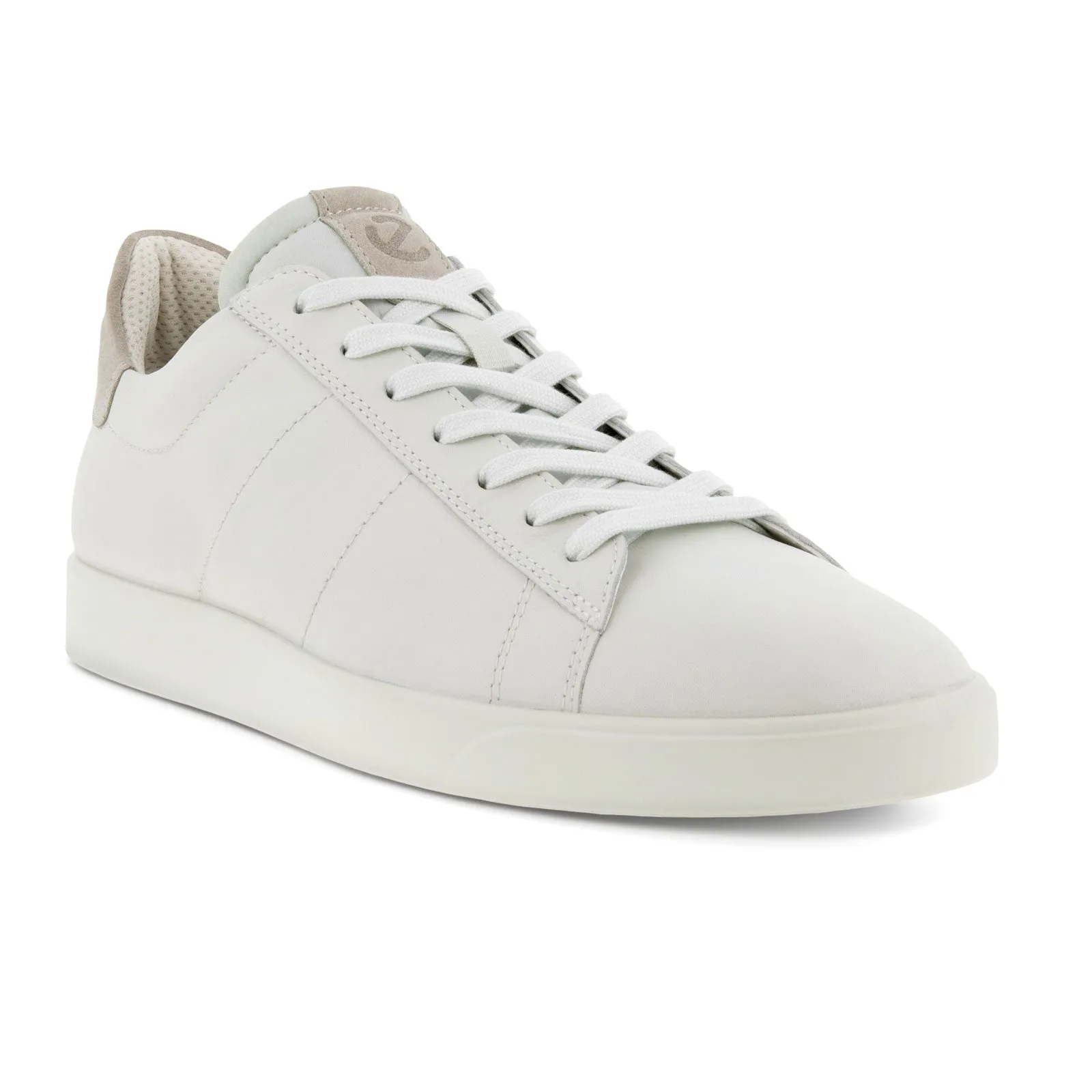 ECCO Street Lite Retro Sneaker (Men) - White/Gravel