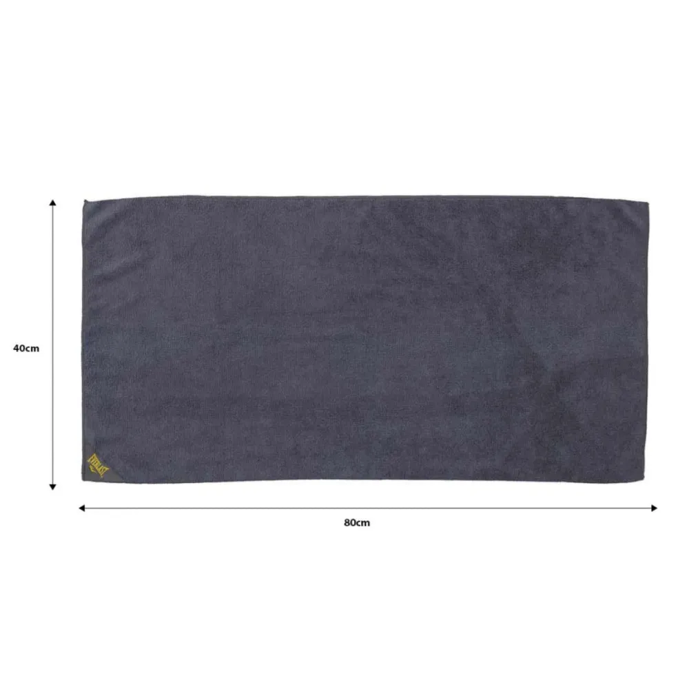 Everlast Microfibre Gym Towel Grey