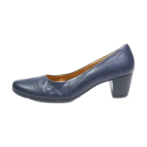 Gabor Mid-Heel Shoes Leather Blue Colour For Women