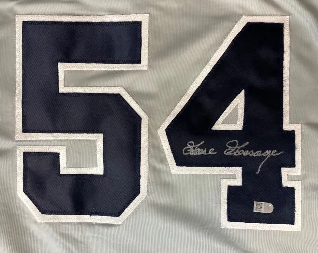 Goose Gossage New York Signed Gray Baseball Jersey Sports Integrity