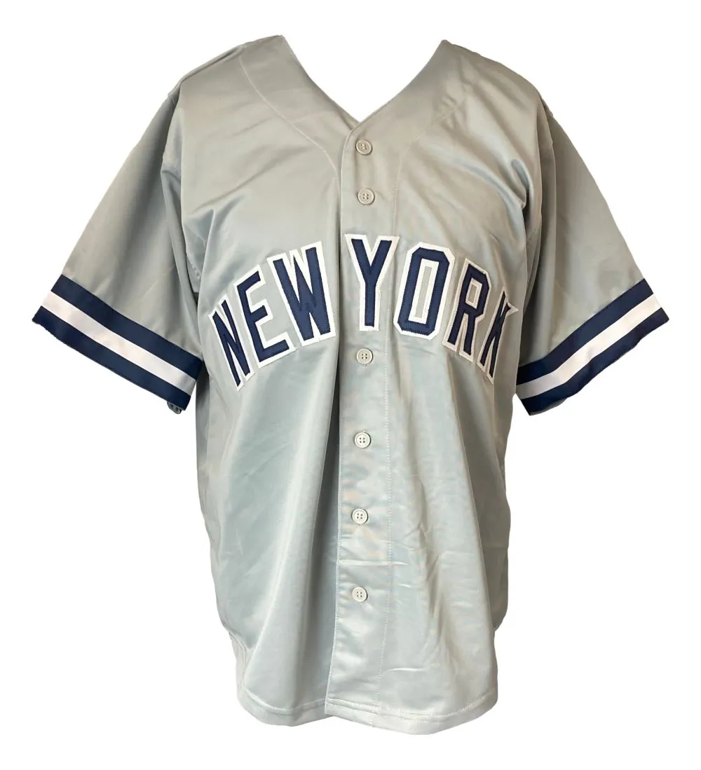 Goose Gossage New York Signed Gray Baseball Jersey Sports Integrity