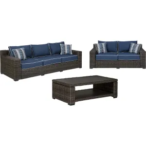 Grasson Lane 3 Piece Outdoor Seating