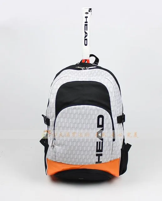 HEAD tennis bag Sports Bag Gym Backpack Separated Shoes Storage Fitness Bags Men Women Raquete De Tenis