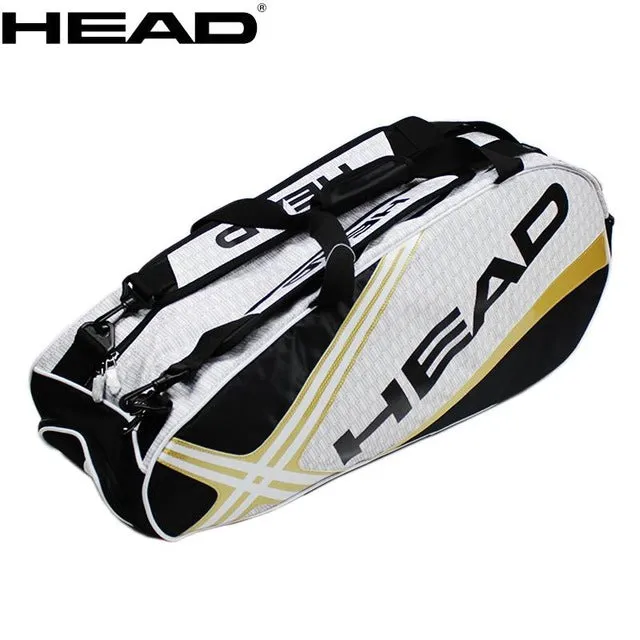 HEAD tennis bag Sports Bag Gym Backpack Separated Shoes Storage Fitness Bags Men Women Raquete De Tenis